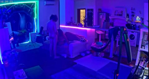 Reallifecam - Masha guest make a quick blowjob in the dark 08.02.2021