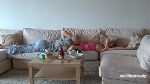 RealLifeCam - Maracuya and Eiden real hardcore sex, real orgasm