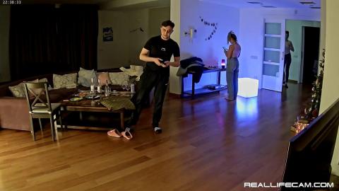 Reallifecam - Radislava with Danilela and Olivia and Loraine with Holly having fun and dance with th